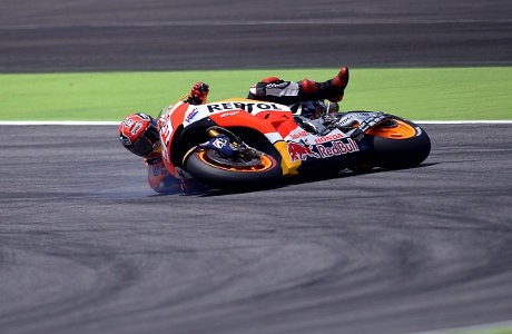 Marquez Sudah Tampil Habis-habisan, tapi Kemudian Jatuh