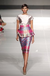 Yogie Pratama Kain Negeri Jakarta Fashion & Food Festival 2015 at Ballroom Harris Hotel. Kelapa Gading. Jakarta. [Foto: Mohammad Abduh/Wolipop]