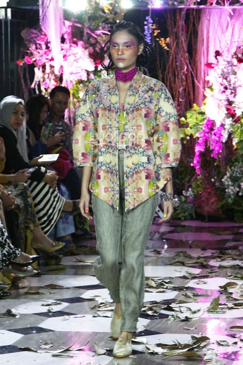 Kolaborasi Mel Ahyar & Andien HAPPA REBORN at Teluk Betung 41. Thamrin. Jakarta Pusat. [Foto: Mohammad Abduh/Wolipop]