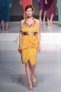 Oscar Lawalata My Name is Asia. Jakarta Fashion & Food Festival 2015 at Ballroom Harris Hotel. Kelapa Gading. Jakarta. [Foto: Mohammad Abduh/Wolipop]