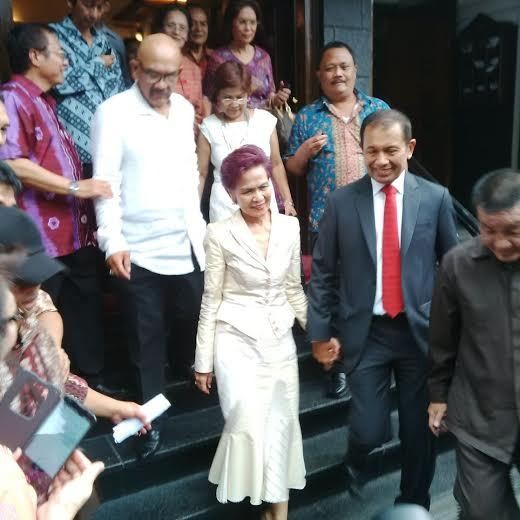 Gaya Modis Miranda Goeltom di Hari Pertamanya Bebas