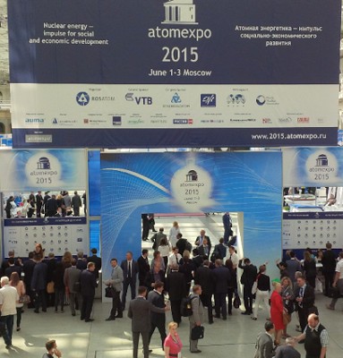 Cantiknya Mbak-mbak Rusia di Atom Expo Moskow