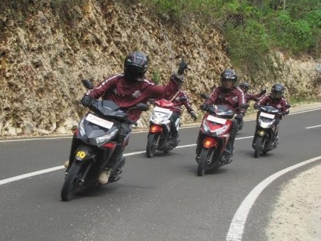 Smart Rider Rampungkan Etape Terpanjang Solo-Pacitan-Malang