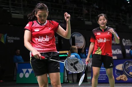 Indonesia Tambah Dua Wakil di Babak Utama Nomor Ganda Putri