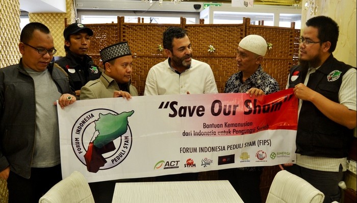 Pasca Ditahan Polisi, FIPS Serahkan Bantuan Pengungsi Suriah di Istanbul