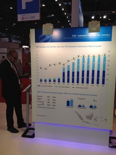 Foto: PGN di World Gas Conference, Paris Foto: PGN di World Gas Conference, Paris