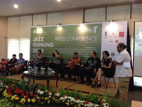 Tulus dan Andien Ikut Ramaikan Jazz Gunung 2015