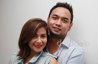 Meisya hadir untuk mendukung sang suami. Pool/Gus Mun/detikFoto.
