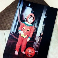 So cute! Chelsea menggemaskan berkostum labu saat merayakan Halloween. (Instagram/Chelsea Islan)