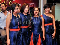 B3 dan Lusy Rachmawaty ikut menyumbangkan suara di album kompilasi Bebi. Pool/Noel/detikFoto.