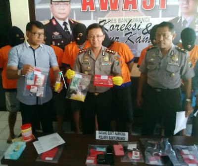 Bentuk Satgas Narkoba, Kapolres Baru dapat Hadiah 7 Tersangka Narkoba
