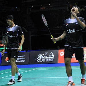 Angga/Ricky Terhenti di Babak Pertama