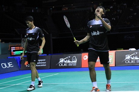 Angga/Ricky Terhenti di Babak Pertama