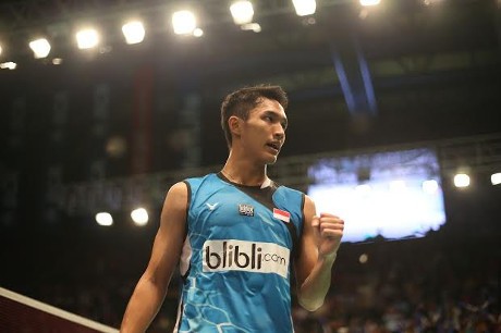 Jonatan Christie Menang Banyak di Suporter