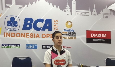 Menjelang Kejuaraan Dunia, Marin Kalah di Istora