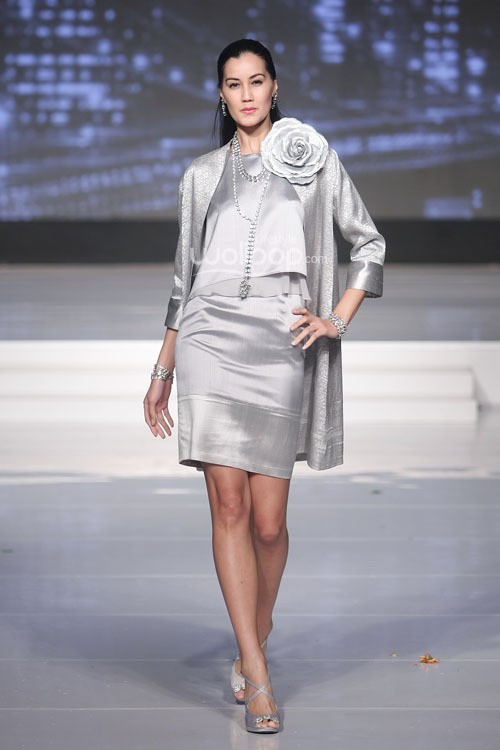 Chossy Latu Songket and the City. Cita Tenun Indonesia. Jakarta Fashion & Food Festival 2015 at Ballroom Harris Hotel. Kelapa Gading. Jakarta. [Foto: Mohammad Abduh/Wolipop]