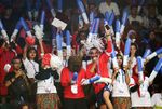 Aksi Heboh Suporter Indonesia di Istora
