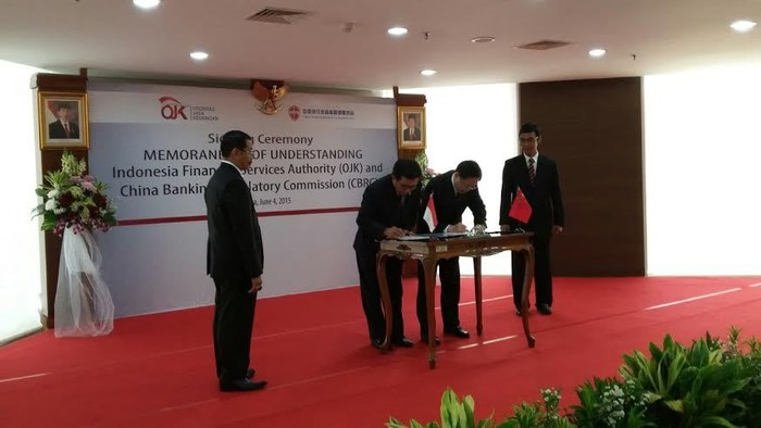 OJK Ajak CBRC Awasi Perbankan China di Indonesia