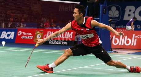 Jonatan Terpacu Kemenangan Anthony Ginting