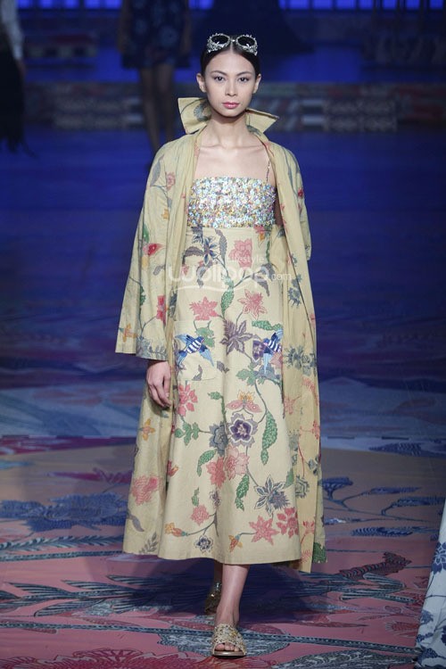 Didi Budiardjo Uri-Uri. Jakarta Fashion & Food Festival 2015 at Ballroom Harris Hotel. Kelapa Gading. Jakarta. [Foto: Mohammad Abduh/Wolipop]