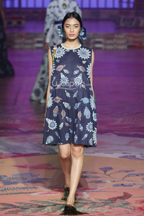 Didi Budiardjo Uri-Uri. Jakarta Fashion & Food Festival 2015 at Ballroom Harris Hotel. Kelapa Gading. Jakarta. [Foto: Mohammad Abduh/Wolipop]