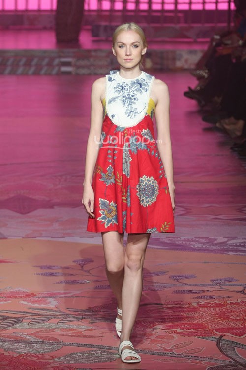 Didi Budiardjo Uri-Uri. Jakarta Fashion & Food Festival 2015 at Ballroom Harris Hotel. Kelapa Gading. Jakarta. [Foto: Mohammad Abduh/Wolipop]