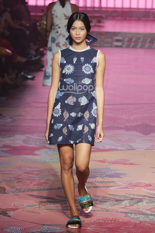 Didi Budiardjo Uri-Uri. Jakarta Fashion & Food Festival 2015 at Ballroom Harris Hotel. Kelapa Gading. Jakarta. [Foto: Mohammad Abduh/Wolipop]