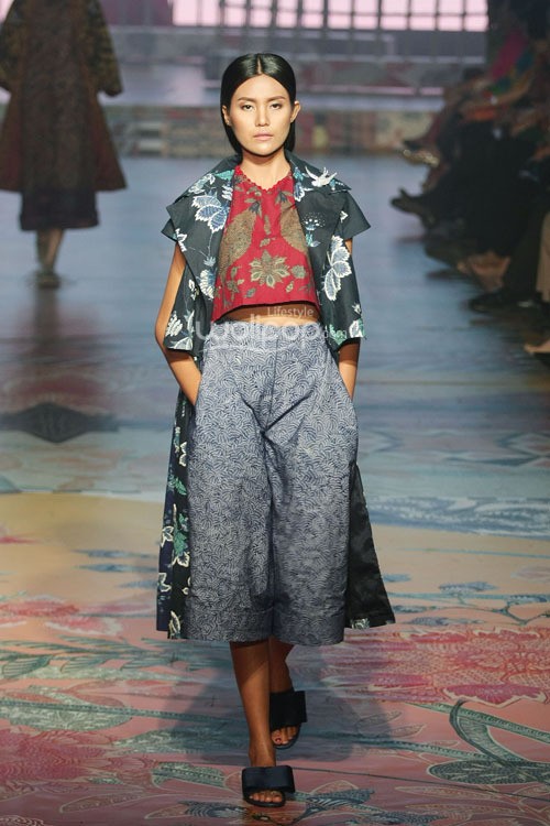 Didi Budiardjo Uri-Uri. Jakarta Fashion & Food Festival 2015 at Ballroom Harris Hotel. Kelapa Gading. Jakarta. [Foto: Mohammad Abduh/Wolipop]