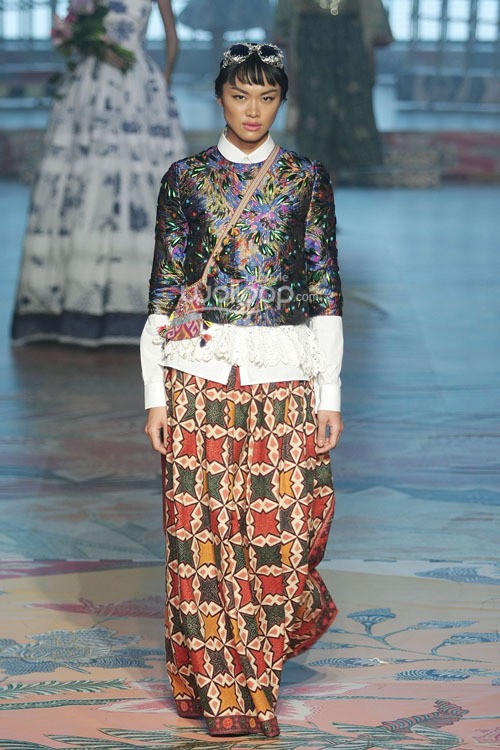 Didi Budiardjo Uri-Uri. Jakarta Fashion & Food Festival 2015 at Ballroom Harris Hotel. Kelapa Gading. Jakarta. [Foto: Mohammad Abduh/Wolipop]