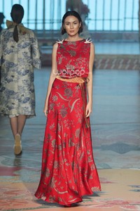 Didi Budiardjo Uri-Uri. Jakarta Fashion & Food Festival 2015 at Ballroom Harris Hotel. Kelapa Gading. Jakarta. [Foto: Mohammad Abduh/Wolipop]