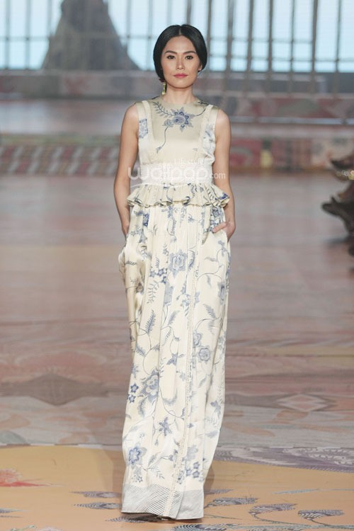 Didi Budiardjo Uri-Uri. Jakarta Fashion & Food Festival 2015 at Ballroom Harris Hotel. Kelapa Gading. Jakarta. [Foto: Mohammad Abduh/Wolipop]