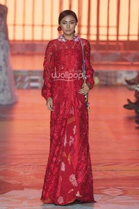 Didi Budiardjo Uri-Uri. Jakarta Fashion & Food Festival 2015 at Ballroom Harris Hotel. Kelapa Gading. Jakarta. [Foto: Mohammad Abduh/Wolipop]