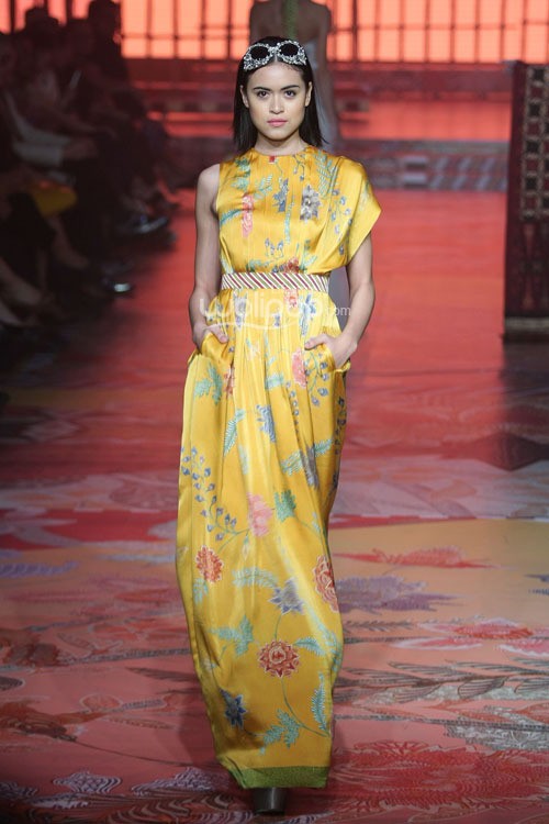 Didi Budiardjo Uri-Uri. Jakarta Fashion & Food Festival 2015 at Ballroom Harris Hotel. Kelapa Gading. Jakarta. [Foto: Mohammad Abduh/Wolipop]