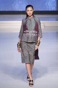 Hamy Culture by Stephanus Hamy BALI. Cita Tenun Indonesia. Jakarta Fashion & Food Festival 2015 at Ballroom Harris Hotel. Kelapa Gading. Jakarta. [Foto: Mohammad Abduh/Wolipop]