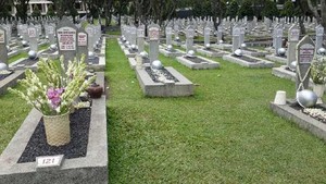 Area Kosong Untuk Habibie dan Kunjungan Setiap Jumat di Makam Sang Istri