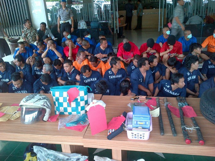 100 Hari Kapolri, Lebih dari 500 Pelaku Kejahatan di Jateng Dibekuk