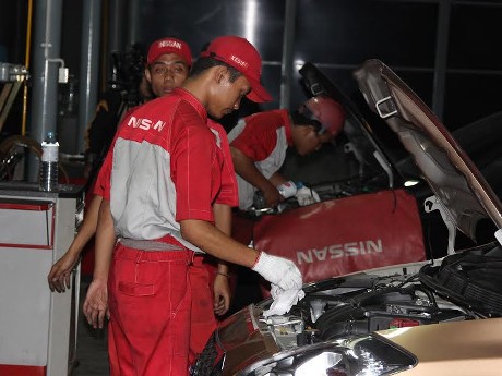 Tiba di Diler Datsun Kediri, Mobil GO+ Panca Para Risers Diservis Ringan