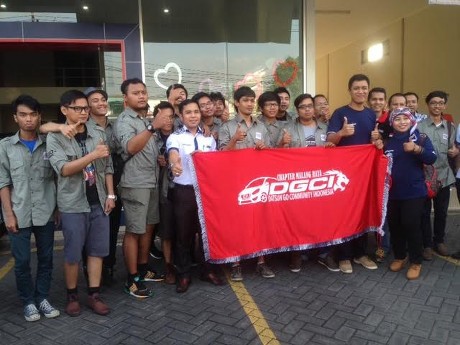 Risers Mampir di Diler Datsun Malang dan Bertemu Komunitas DGCI