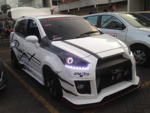 Risers Kesengsem Liat Datsun GO+ Panca yang Dimodif