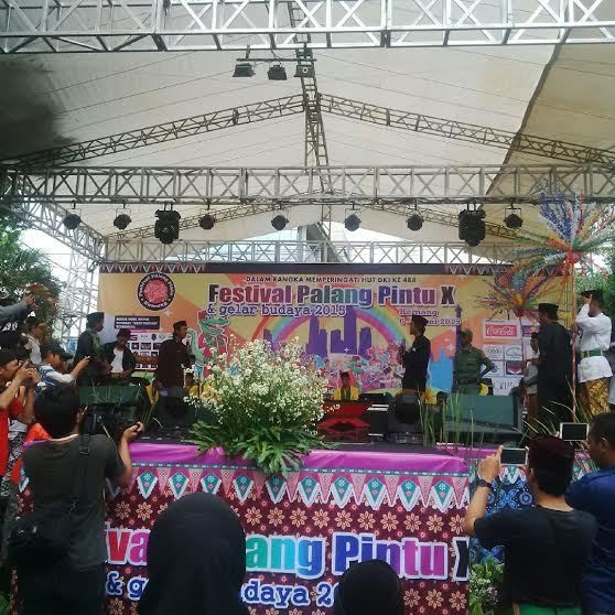 Festival Palang Pintu X Dibuka, Lalu Lintas Dialihkan