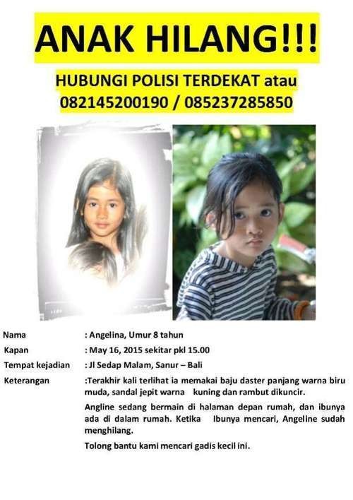 Bocah Angeline Dikenal Kumal di Sekolah, Pernah Dikeramasi Guru