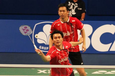 Ahsan/Hendra Terhenti di Semifinal Usai Kalah Tiga Gim