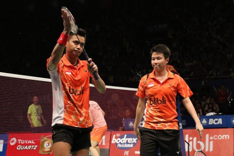 Dikalahkan Unggulan Teratas, Tontowi/Liliyana Gagal ke Final