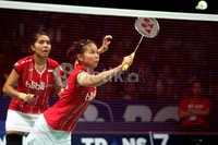 Greysia Polii/Nitya Krishinda Maheswari yang jadi satu-satunya wakil di final takluk dari ganda putri China, Tian Qing/Tang Jinhua.