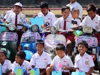 Komunitas Vespagraphy Gelar Kelas Eksplorasi di Karimunjawa