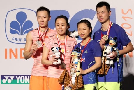 China Dapat Dua Gelar