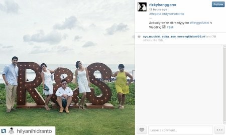 Bahagia dan Intim! Ini Dia Foto Pernikahan Ringgo dan Sabai Bahagia dan Intim! Ini Dia Foto Pernikahan Ringgo dan Sabai