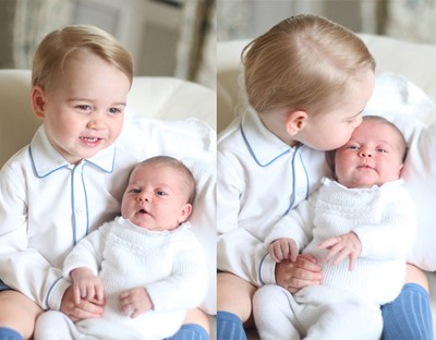 Lucu Banget! Foto Kebersamaan Pangeran George dan Putri Charlotte