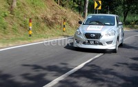 Saat menanjak, performa Datsun GO+ Panca cukup mumpuni.