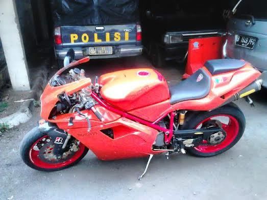 Ini Ducati yang Nopolnya Dicatut Pemotor yang Serempet 